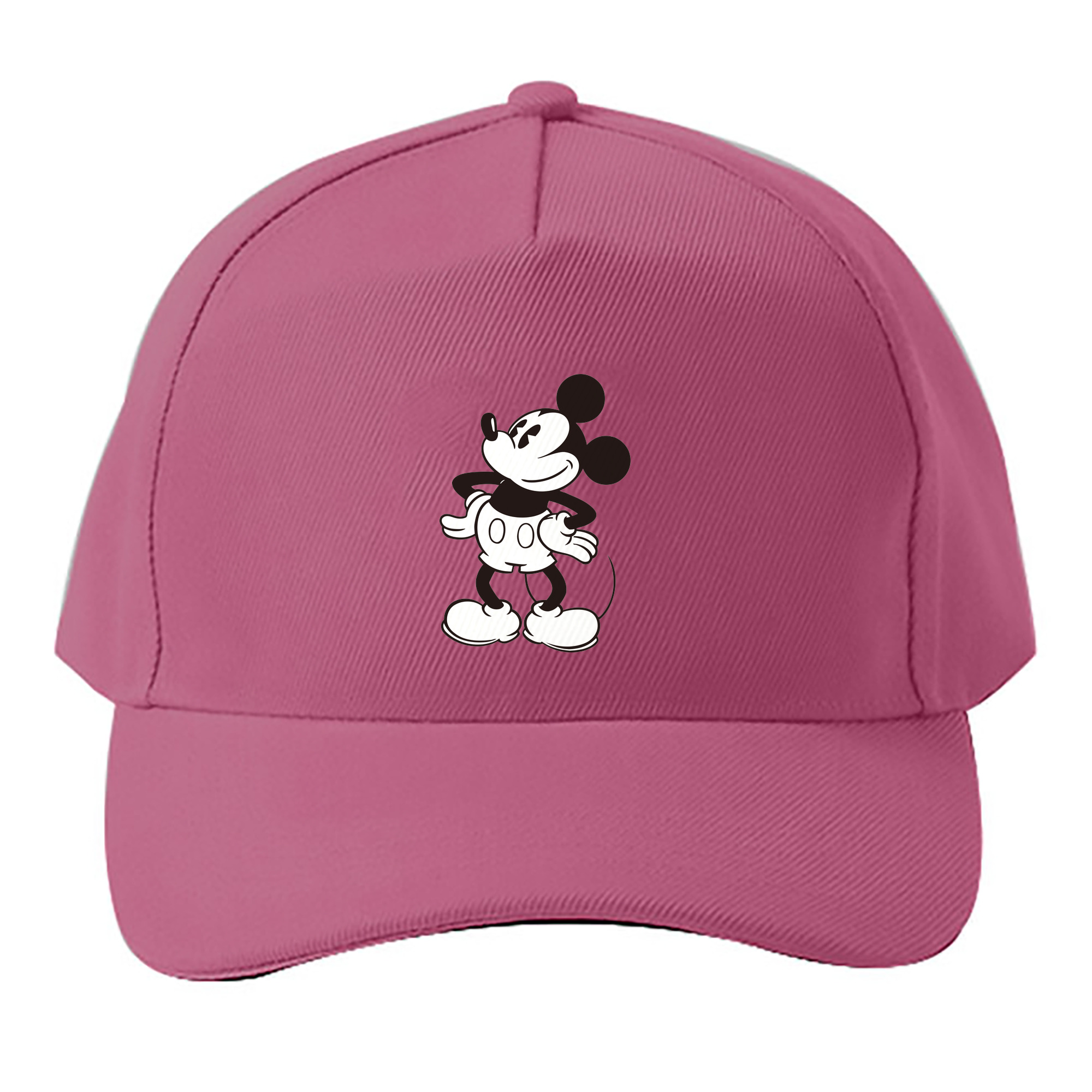 （画像用） ミッキーマウス Mickey Mouse ベースボールキャップ 綿100％ 男女兼用 帽子 スポーツ
